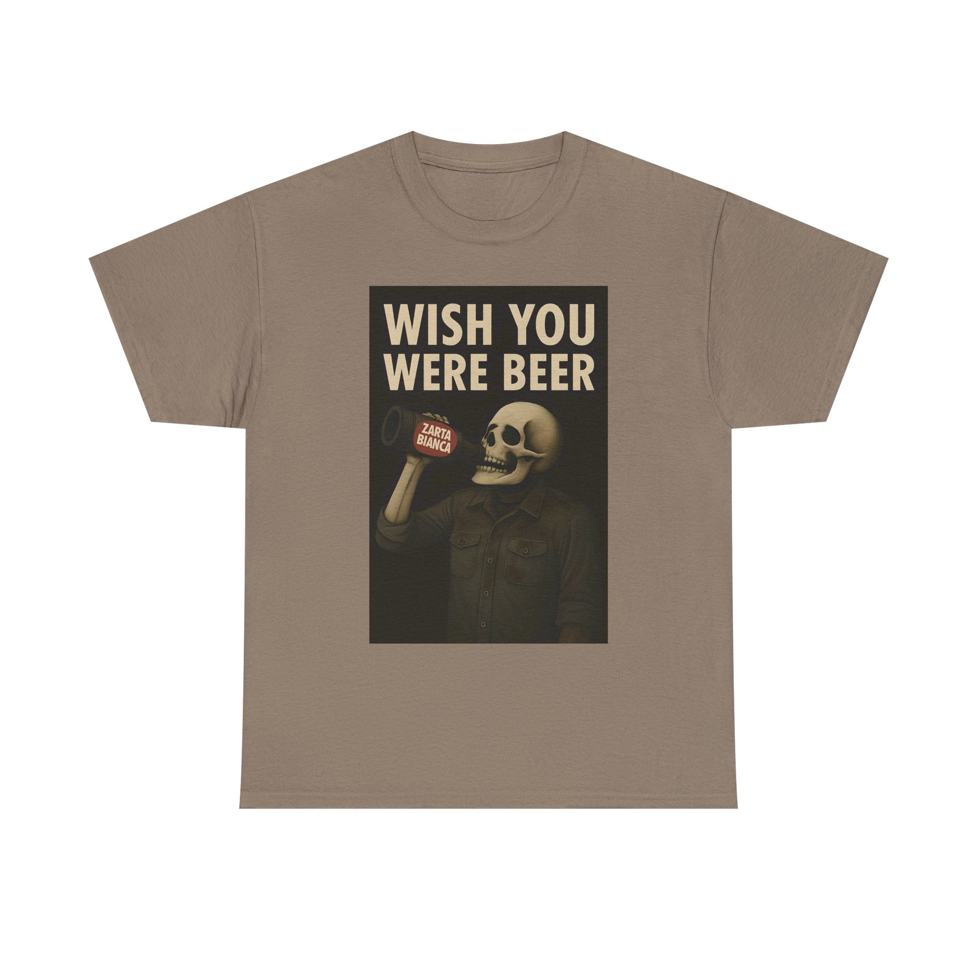 Wish You Were Beer Heavy Cotton Tee